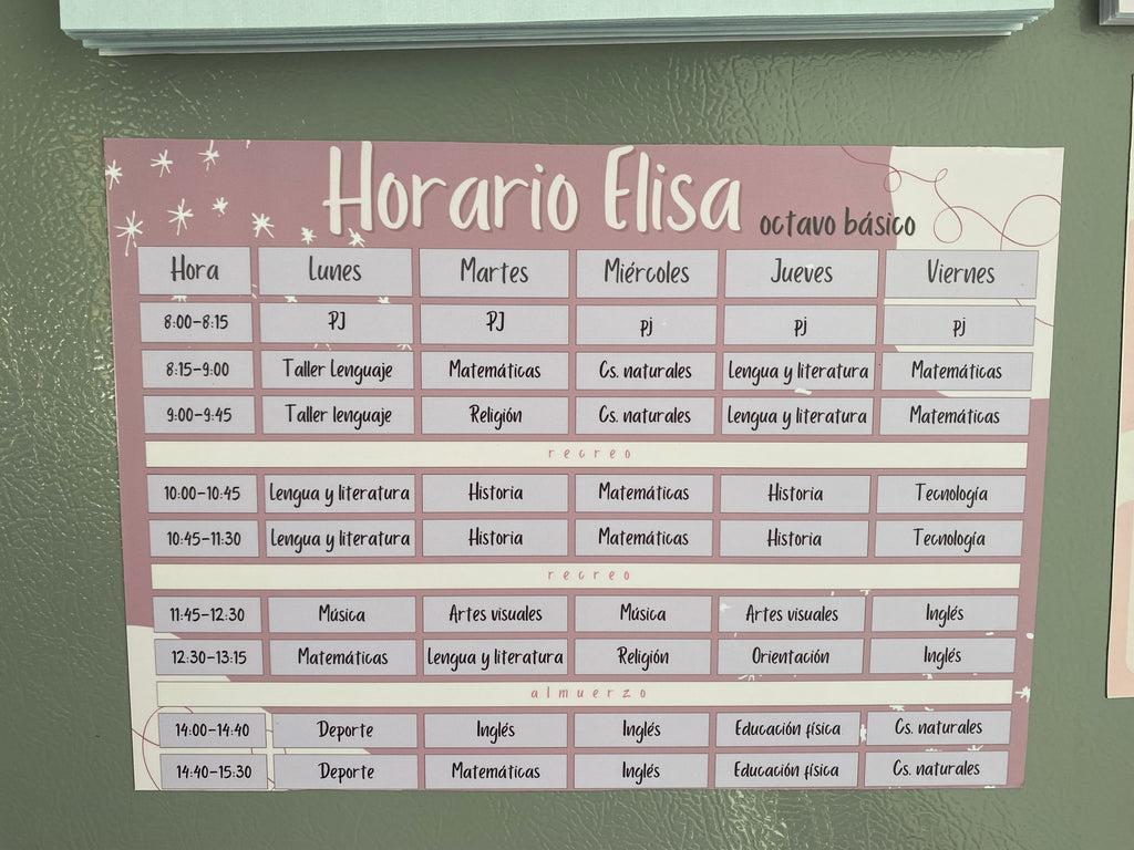 Horarios Escolares